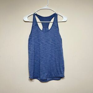 Lululemon Blue Racer Back Tank Athletic 4 Women